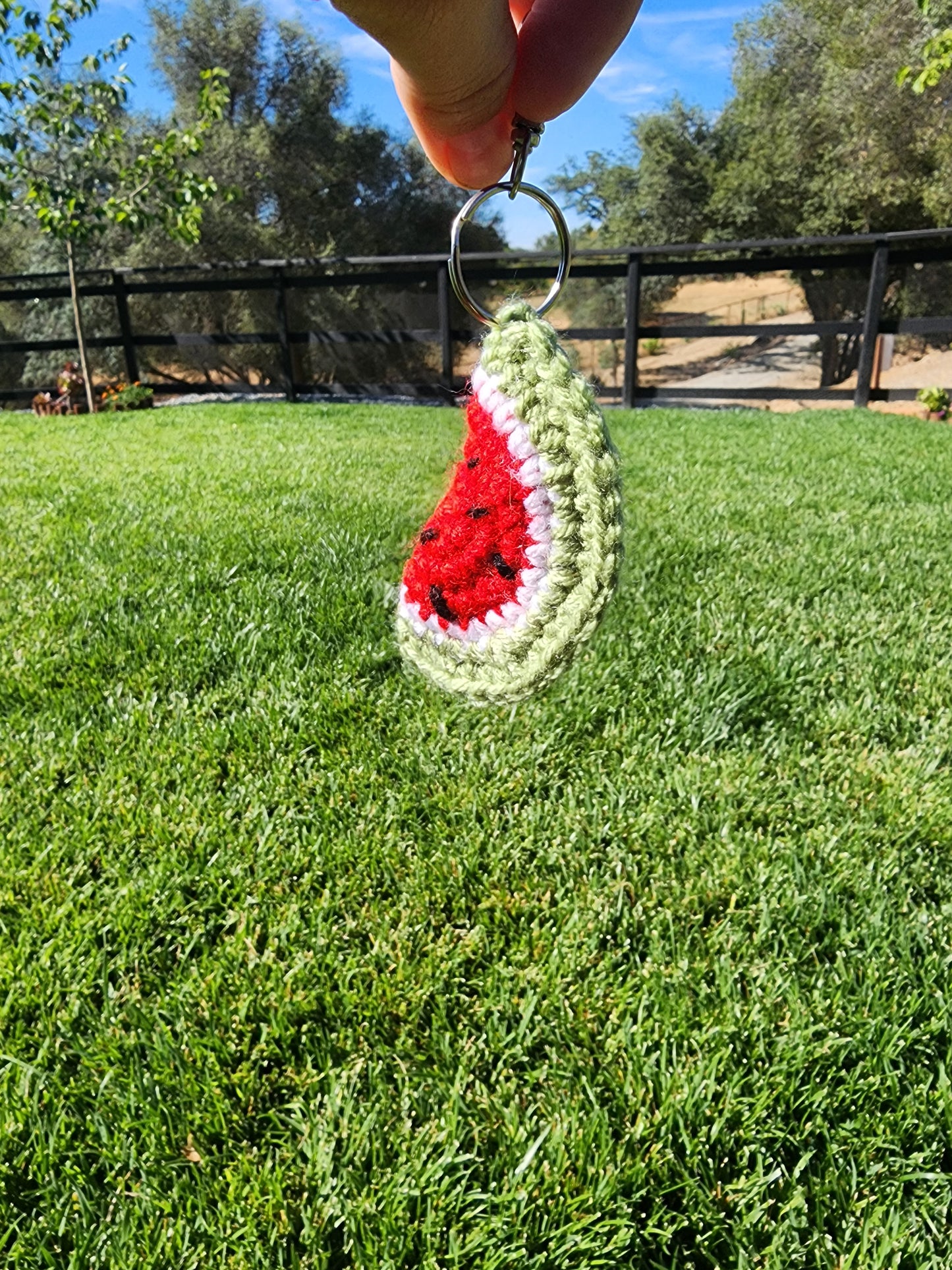 Watermelon Keychain