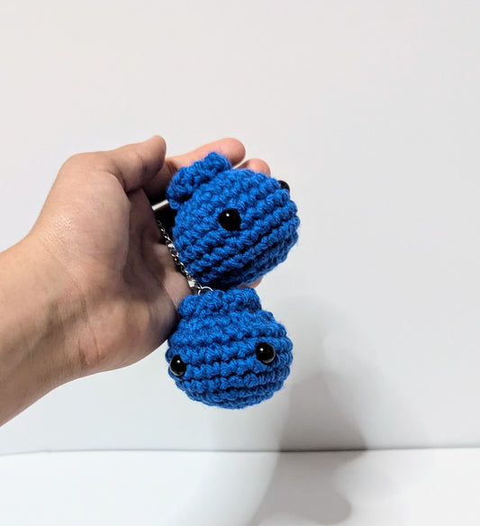 Blueberry Keychain