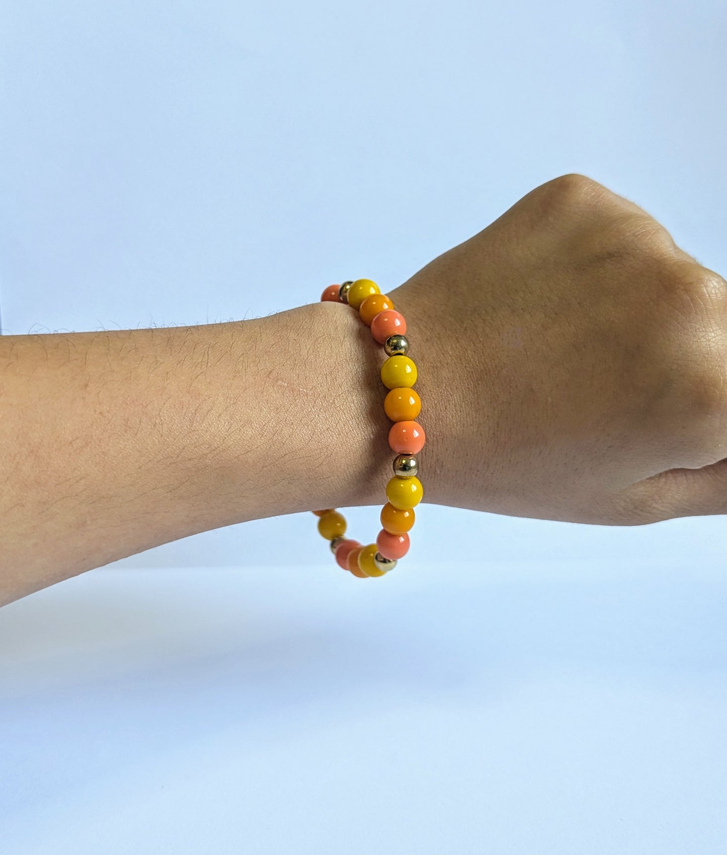 Gold & Color Gradient Bracelet