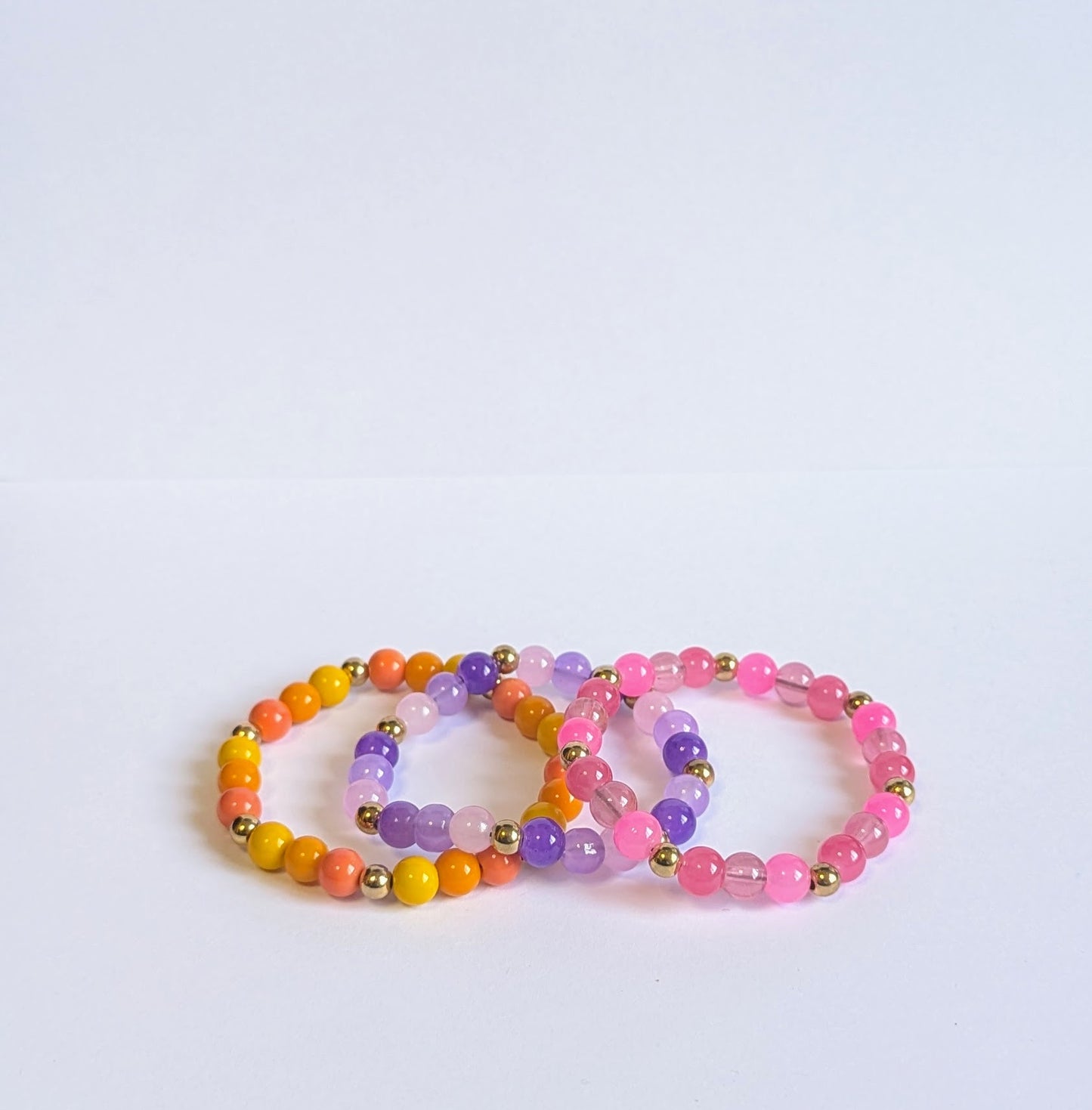 Gold & Color Gradient Bracelet