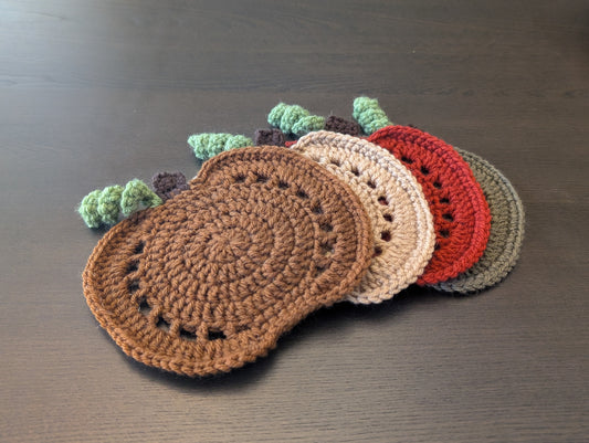Pumpkin Coaster Set