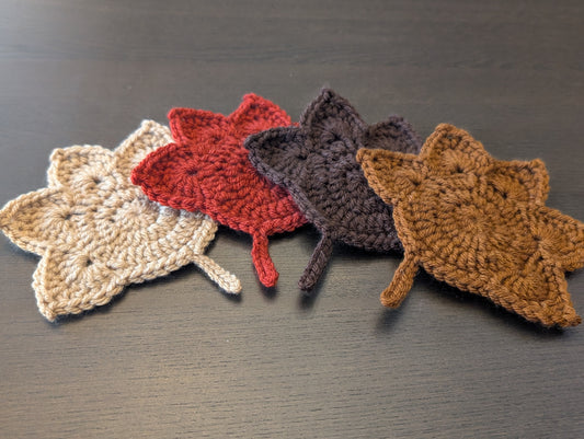 Fall Leaf Coaster Set