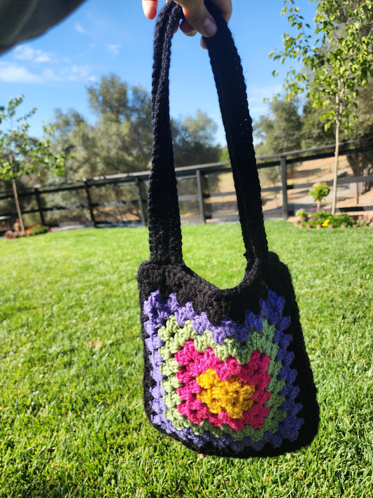 Granny Square market bag