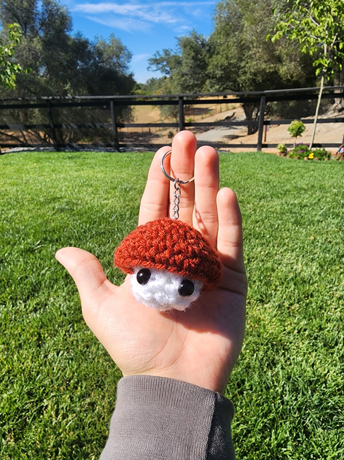 Mushroom Pop Keychain