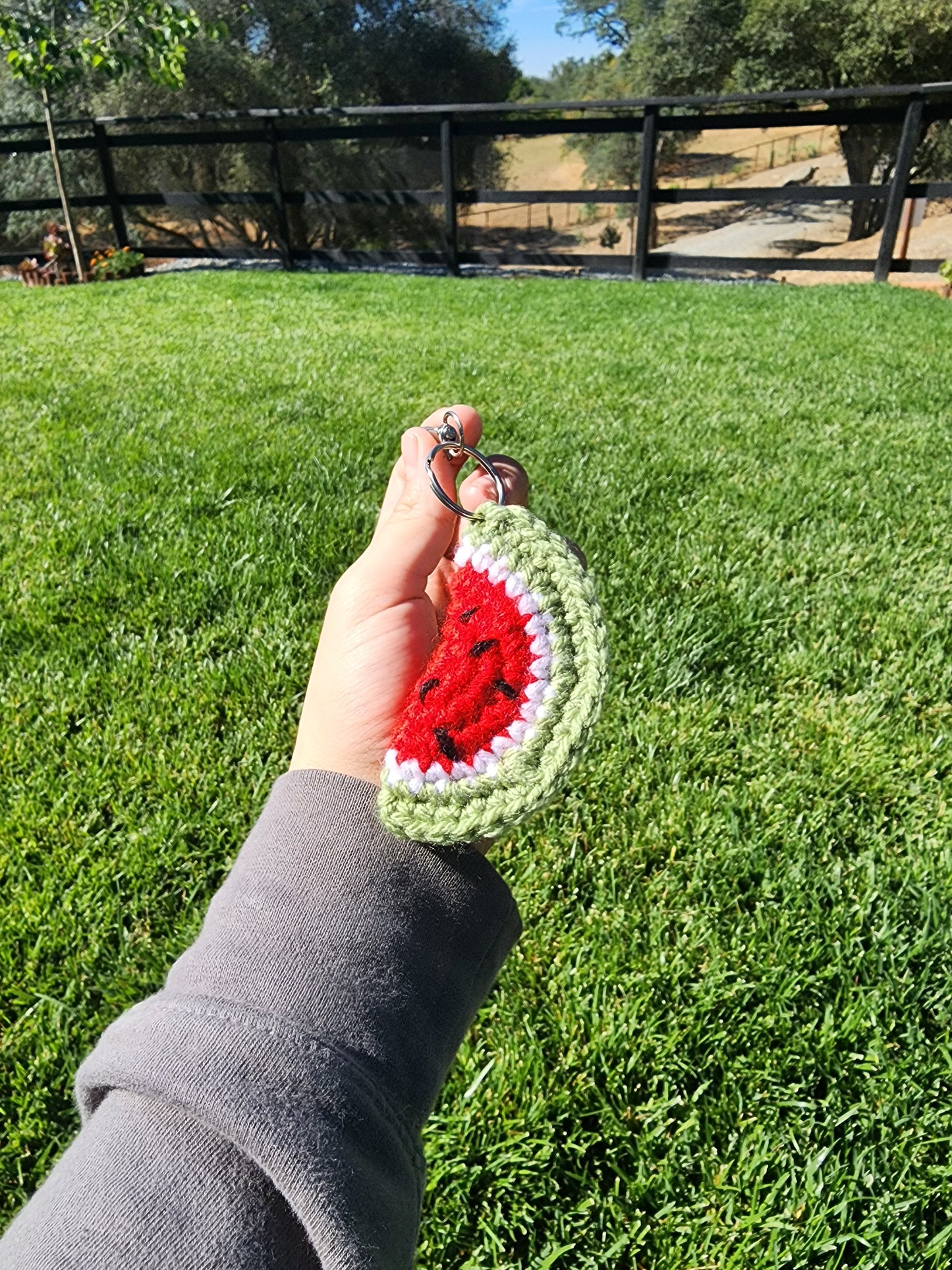 Watermelon Keychain