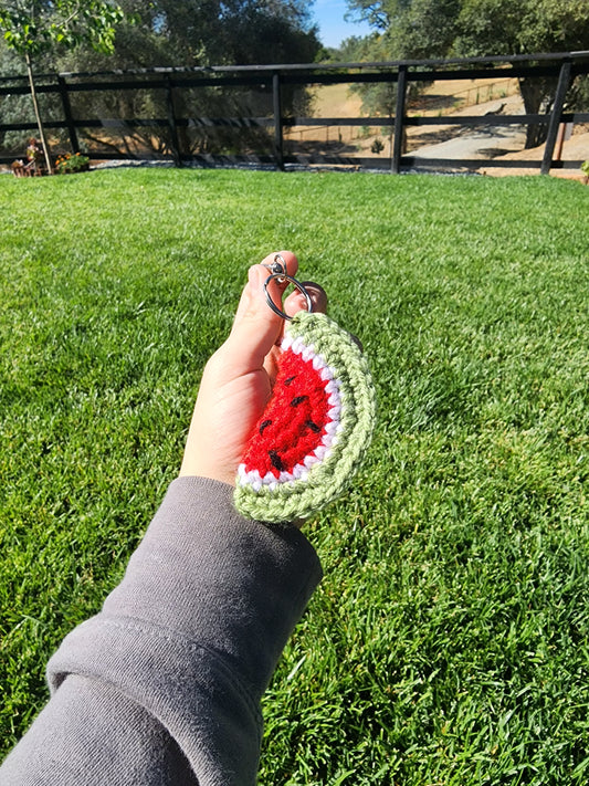Watermelon Keychain