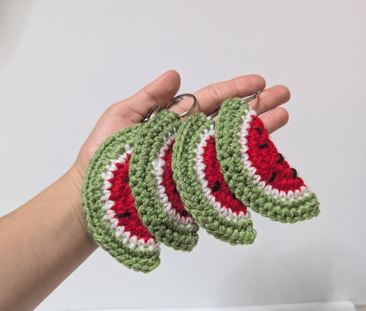 Watermelon Slice Keychain