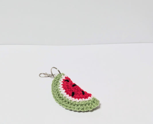 Watermelon Slice Keychain