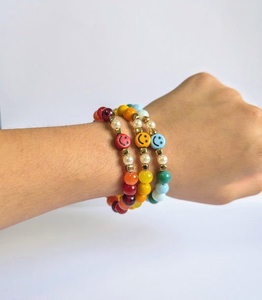 Smiley Strand Bracelet
