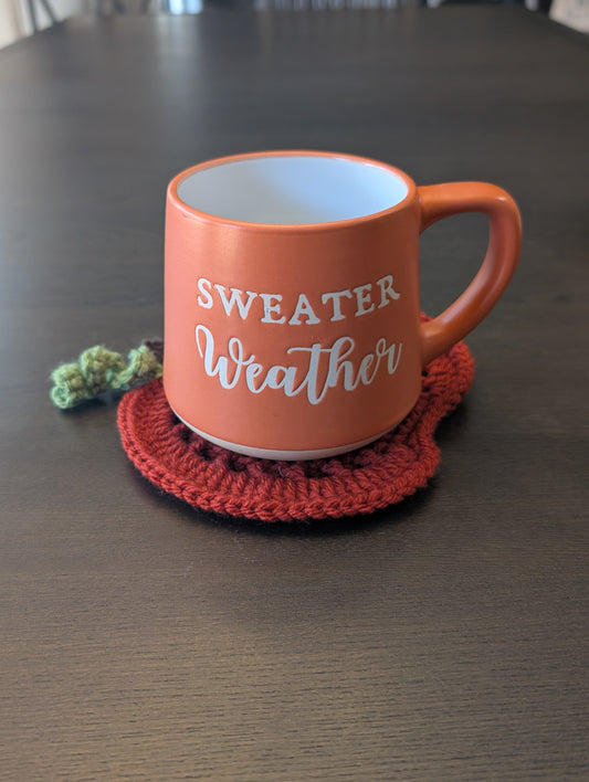 Pumpkin Coaster Set