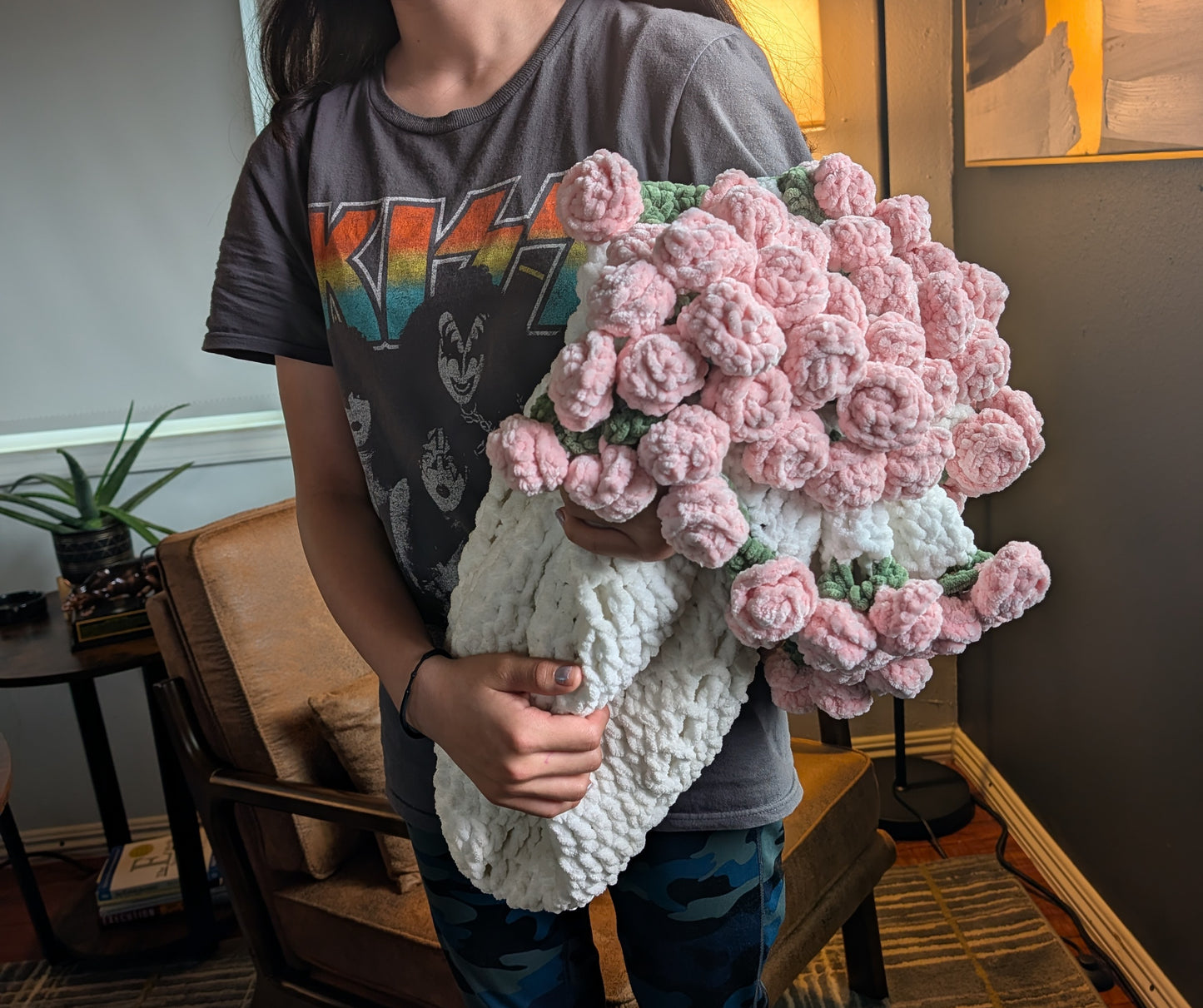 Flower Throw Blanket